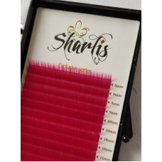 Вії для нарощування Sharlis (white line) рожеві