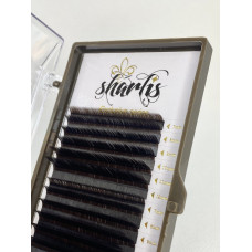 Віі для нарощування Sharlis (silver line) coffee  одна довжина