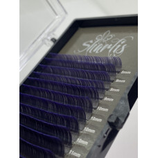 Віі для нарощування Sharlis (black line) двухтонові black-violet
