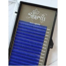Вії для нарощування Sharlis (black line) сині