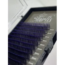 Віі для нарощування Sharlis (black line) двухтонові black-violet